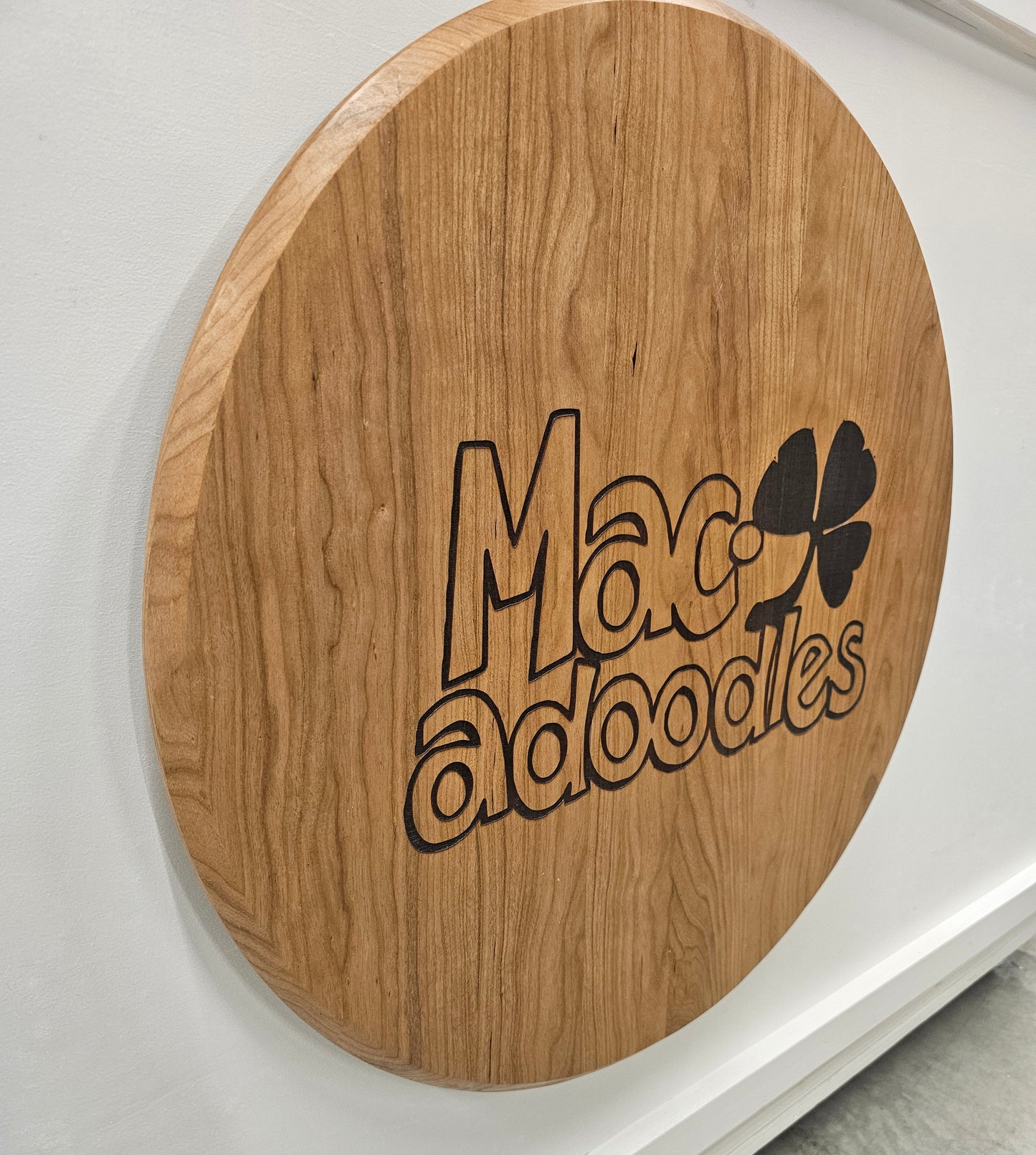 Custom Barrel Head Sign