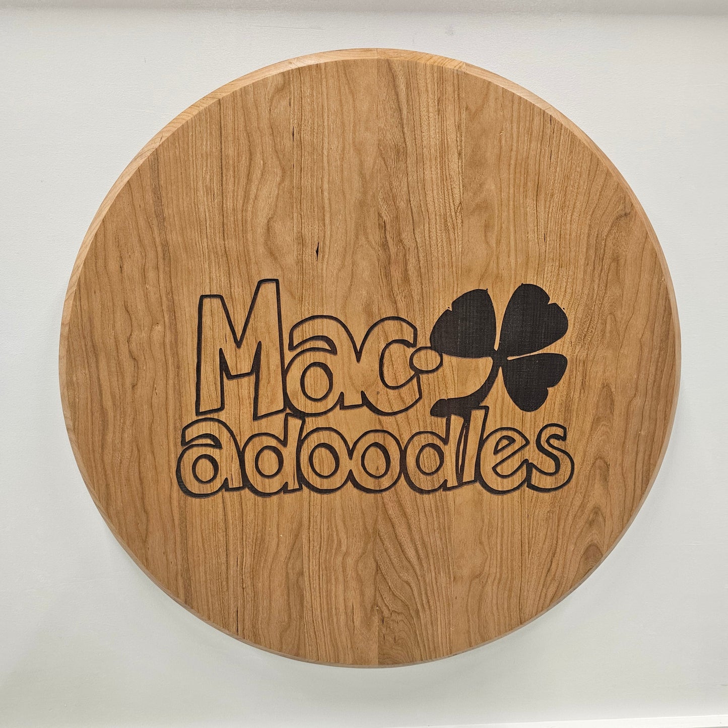 Custom Barrel Head Sign