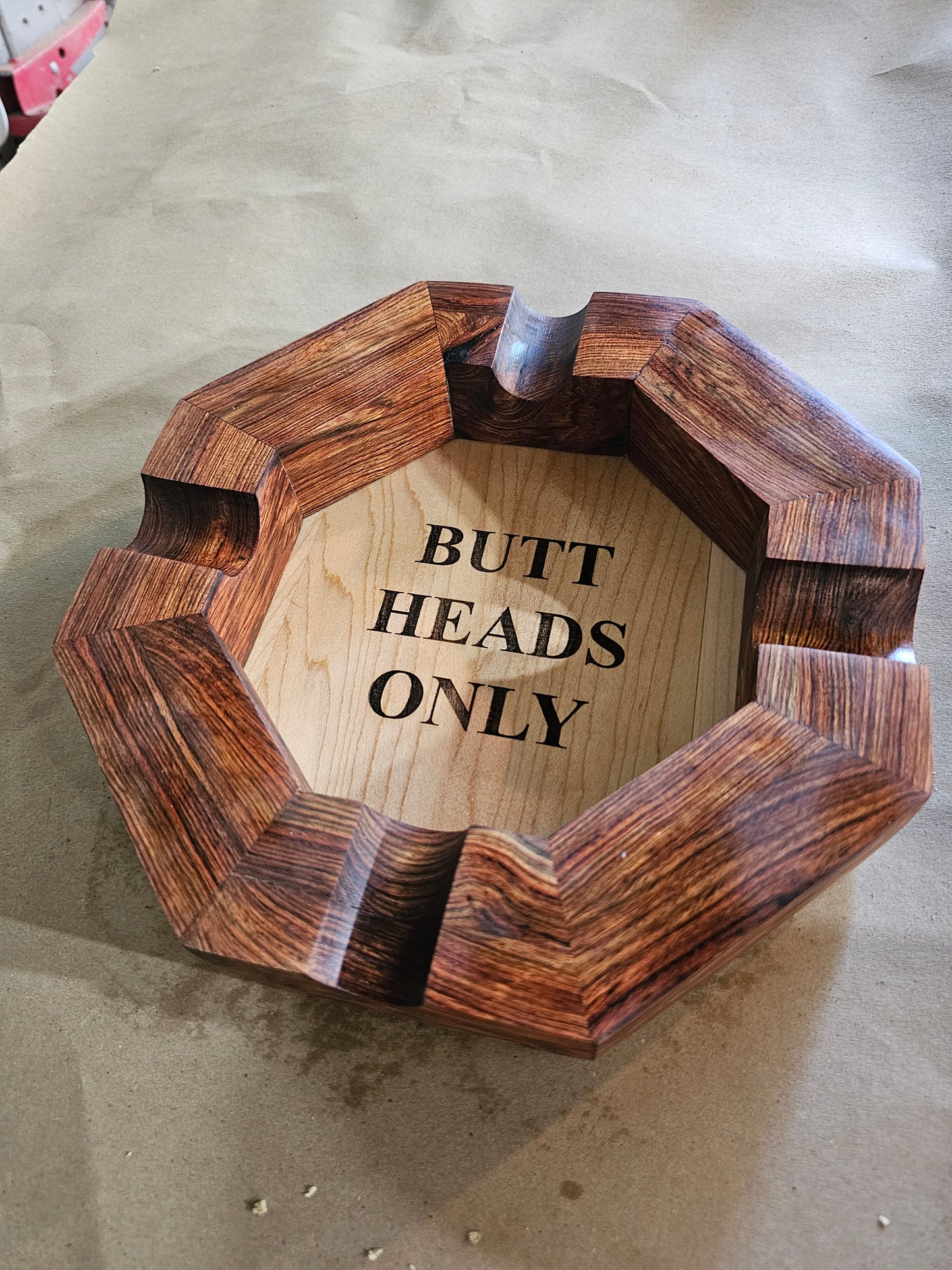 Custom Laser Engraved Cigar Ashtray