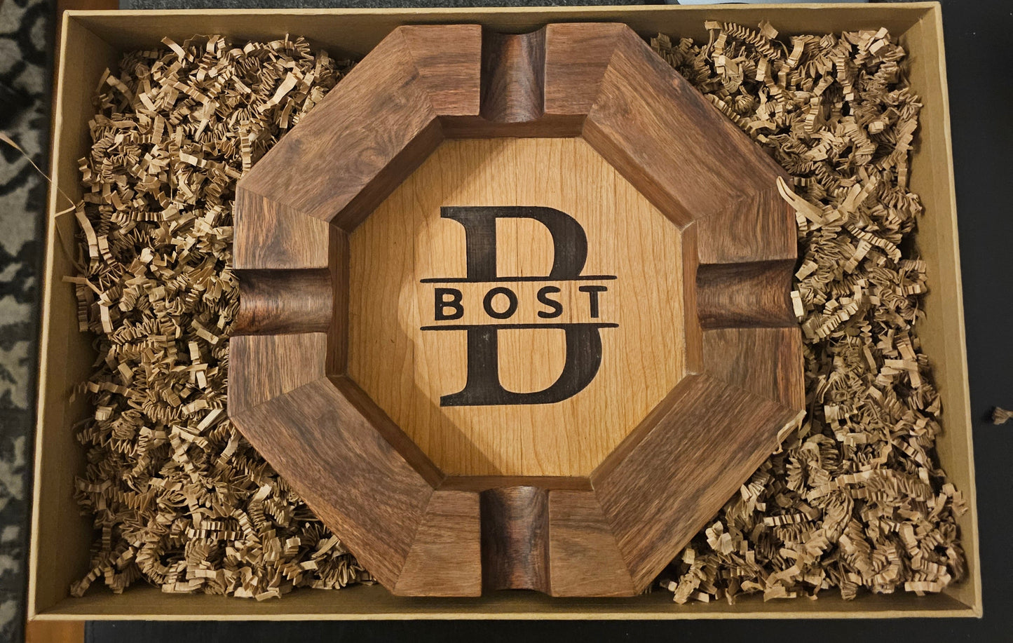 Custom Laser Engraved Cigar Ashtray