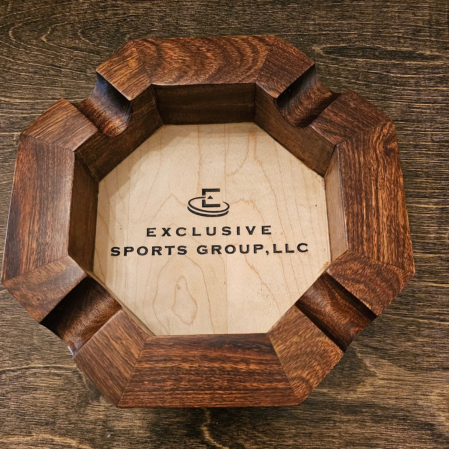 Custom Laser Engraved Cigar Ashtray
