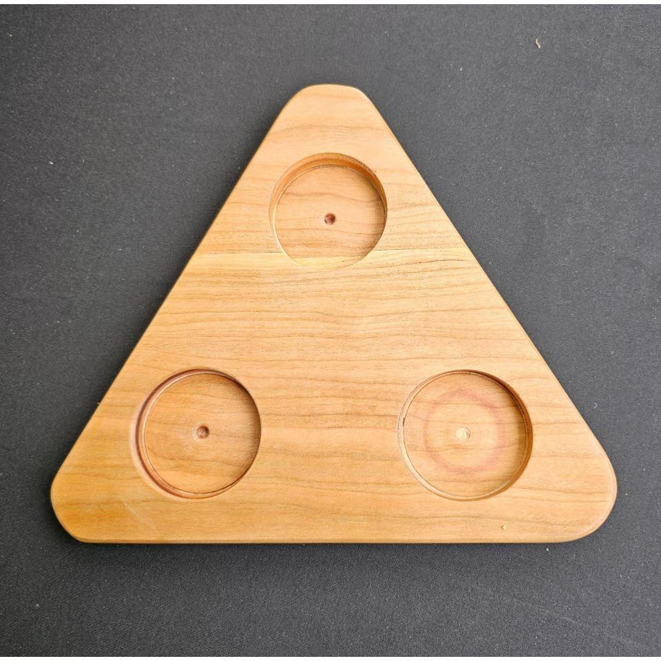 Triangle Flight Board for Glencairn Glasses