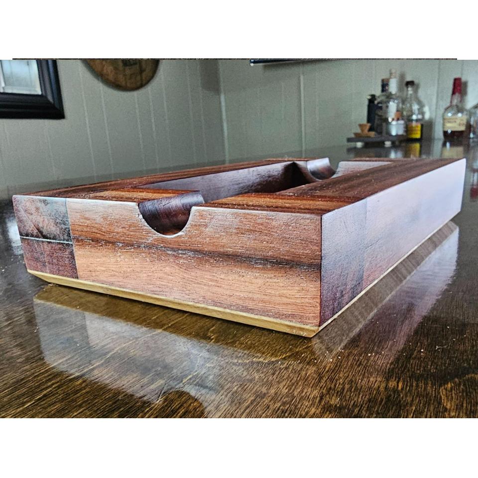 Custom Laser Engraved Rectangular Cigar Ashtray