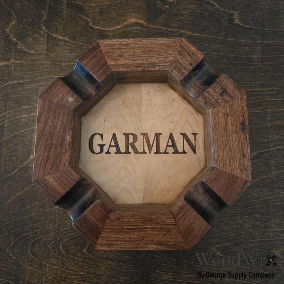 Custom Laser Engraved Cigar Ashtray