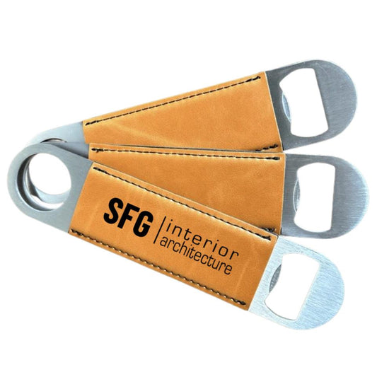 Custom Leatherette Bottle Opener