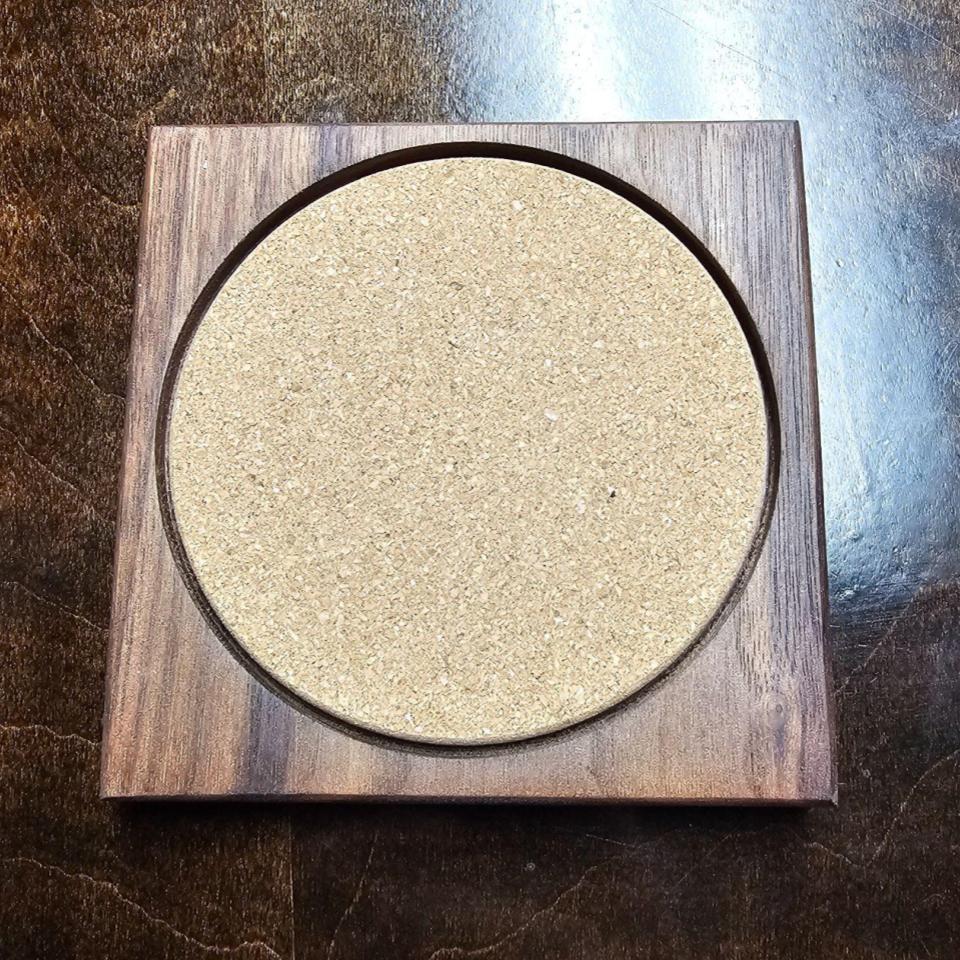 Walnut Coaster and Bottle Opener