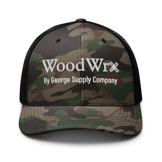 WoodWrx Camouflage trucker hat