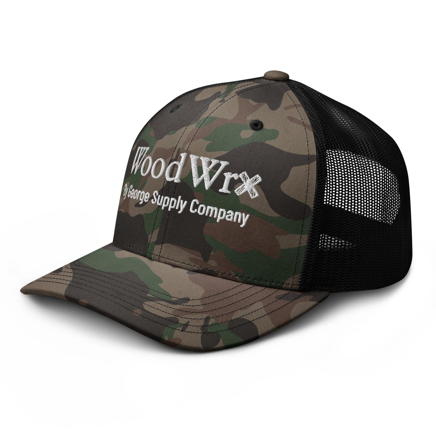 WoodWrx Camouflage trucker hat