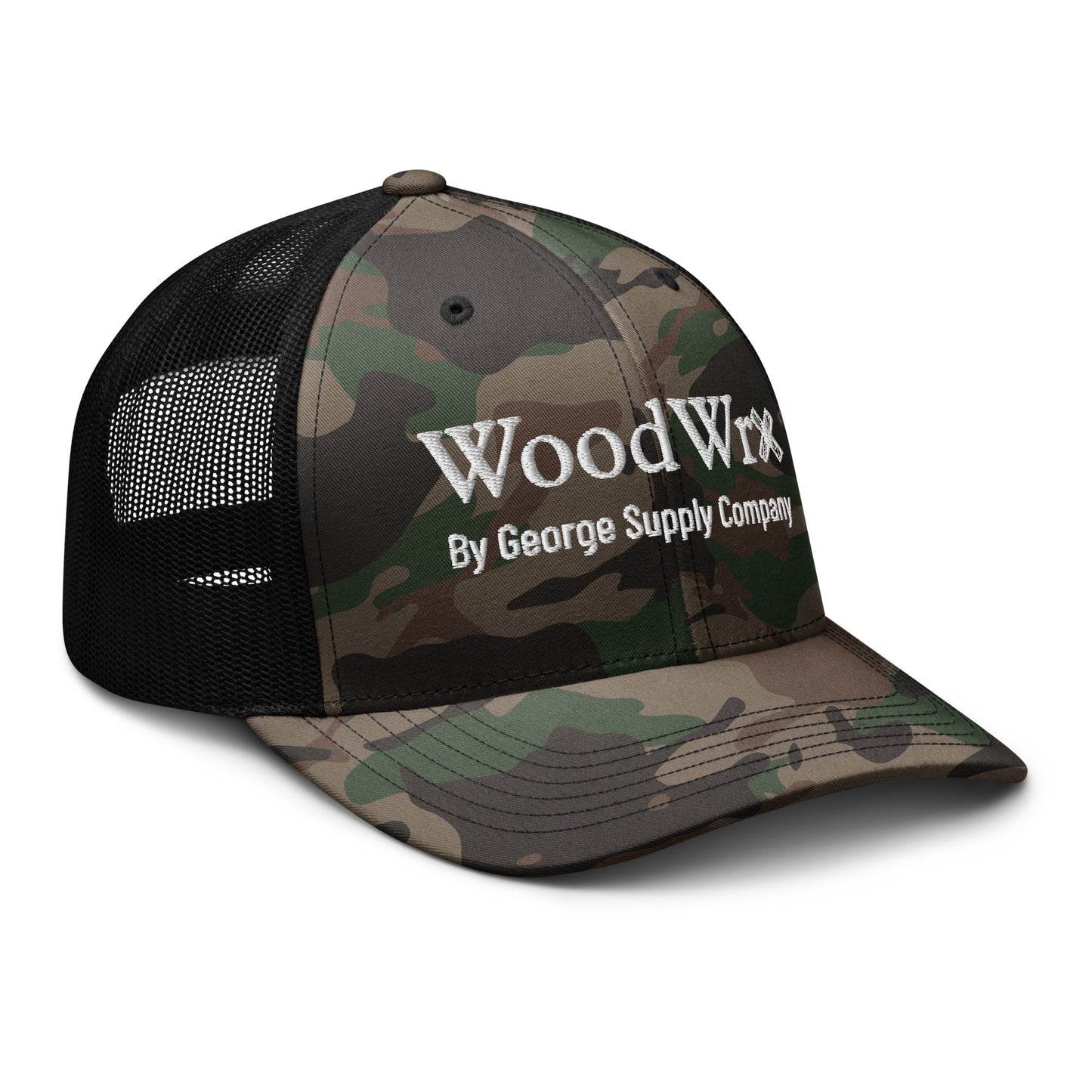 WoodWrx Camouflage trucker hat