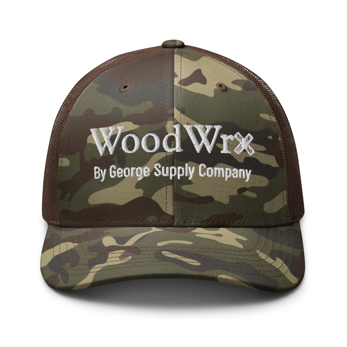 WoodWrx Camouflage trucker hat