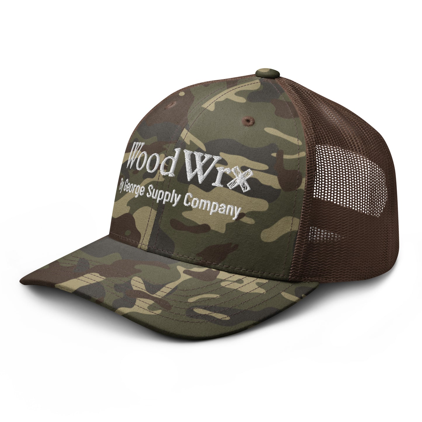 WoodWrx Camouflage trucker hat