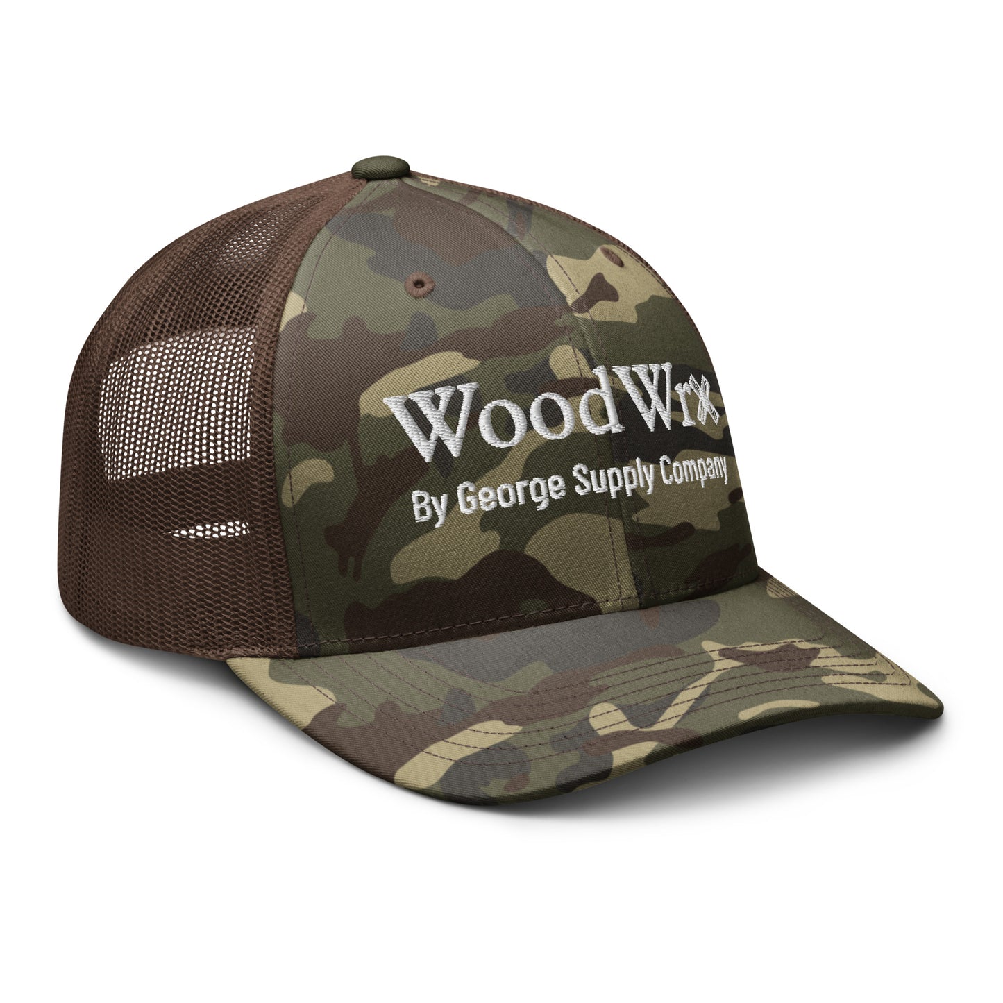 WoodWrx Camouflage trucker hat