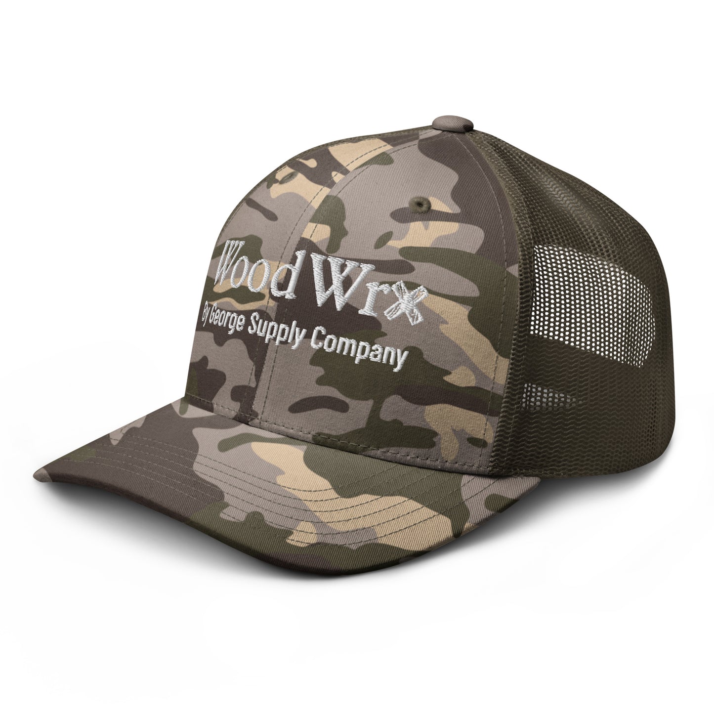 WoodWrx Camouflage trucker hat