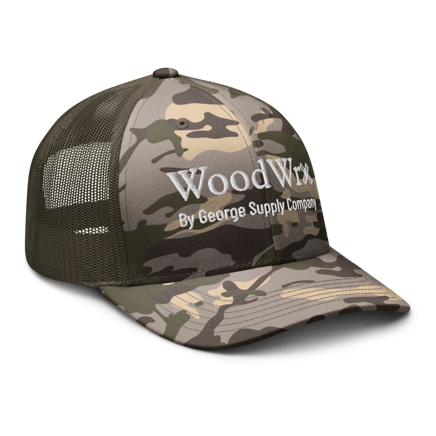 WoodWrx Camouflage trucker hat