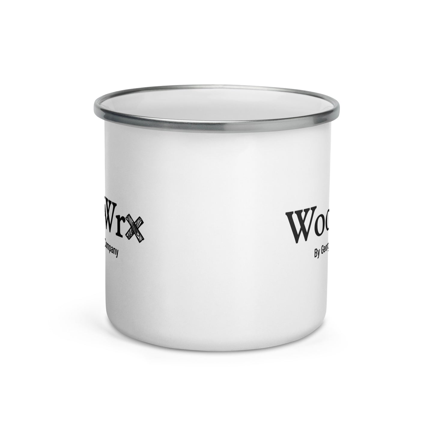 WoodWrx Enamel Mug