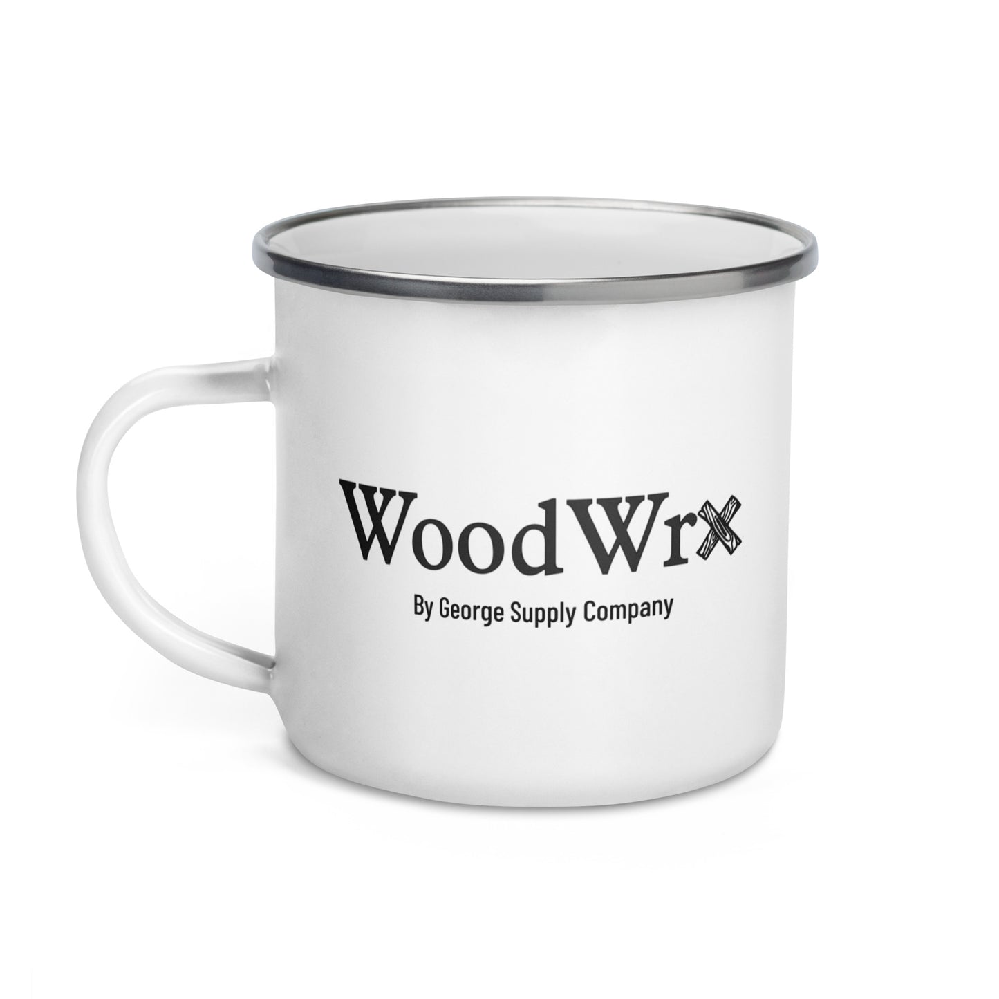 WoodWrx Enamel Mug