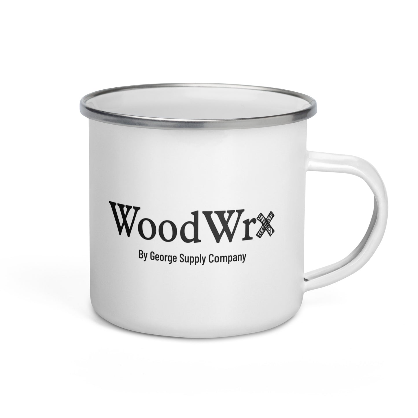 WoodWrx Enamel Mug