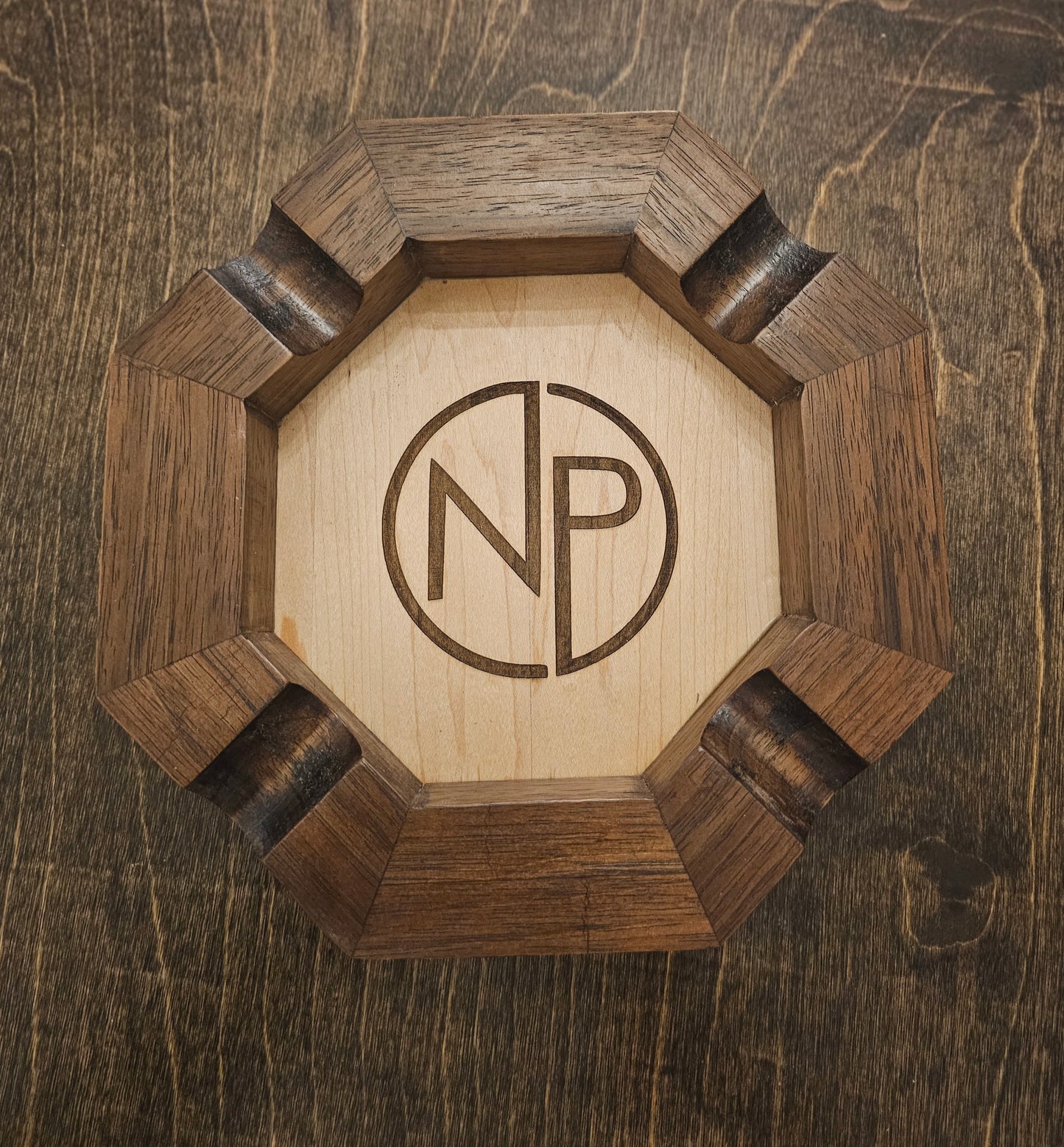 Custom Laser Engraved Cigar Ashtray