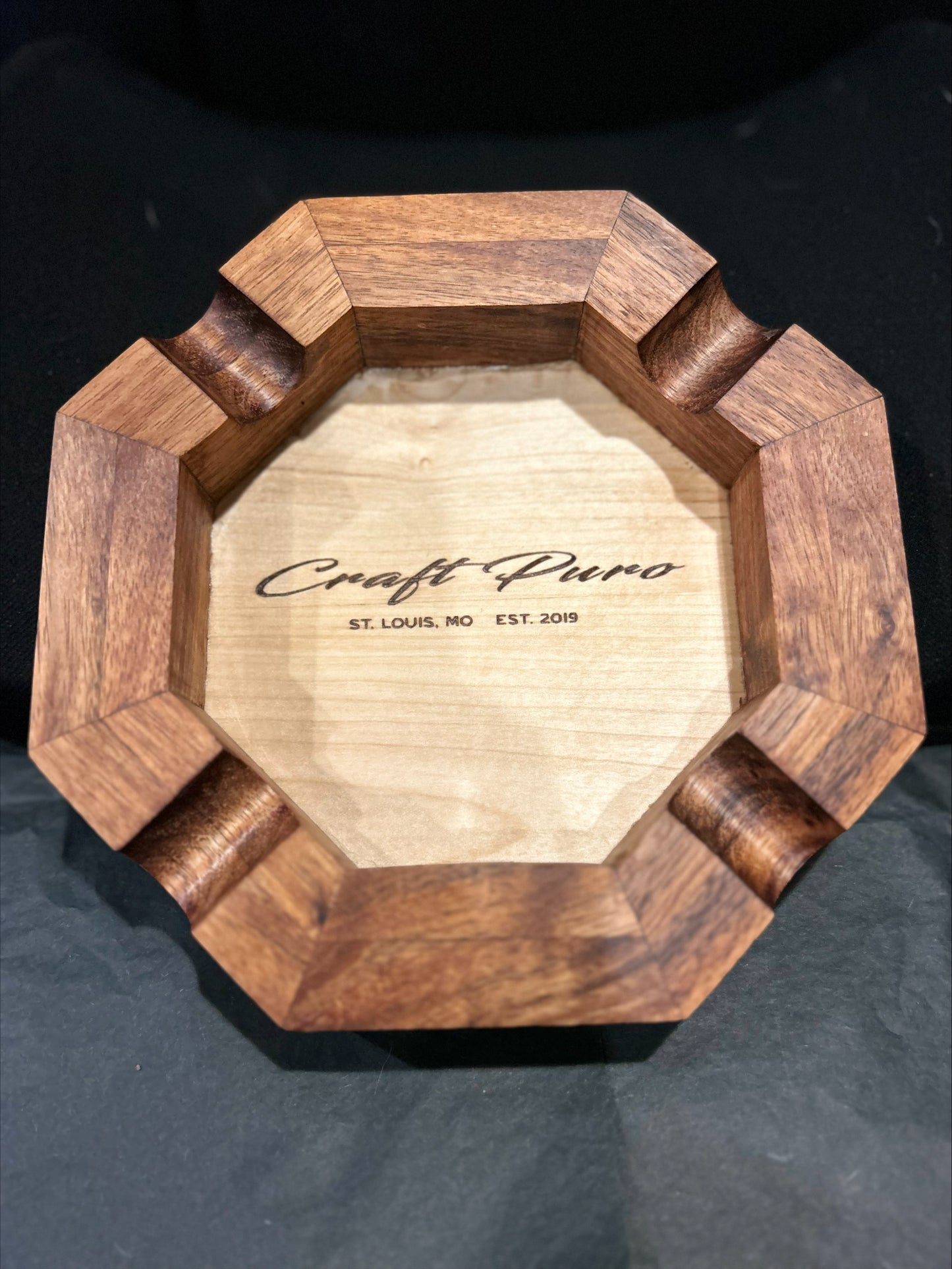 Custom Laser Engraved Cigar Ashtray